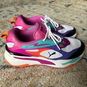 Puma Colorful Athletic Sneakers